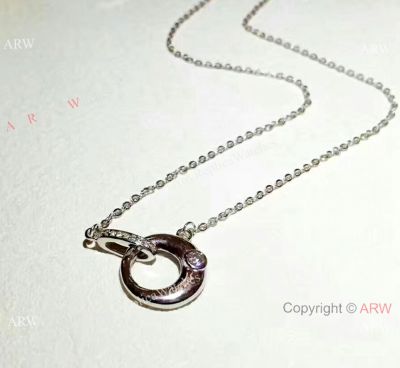 925 Sterling Silver Pendant Necklace - Replica Cartier Jewelries